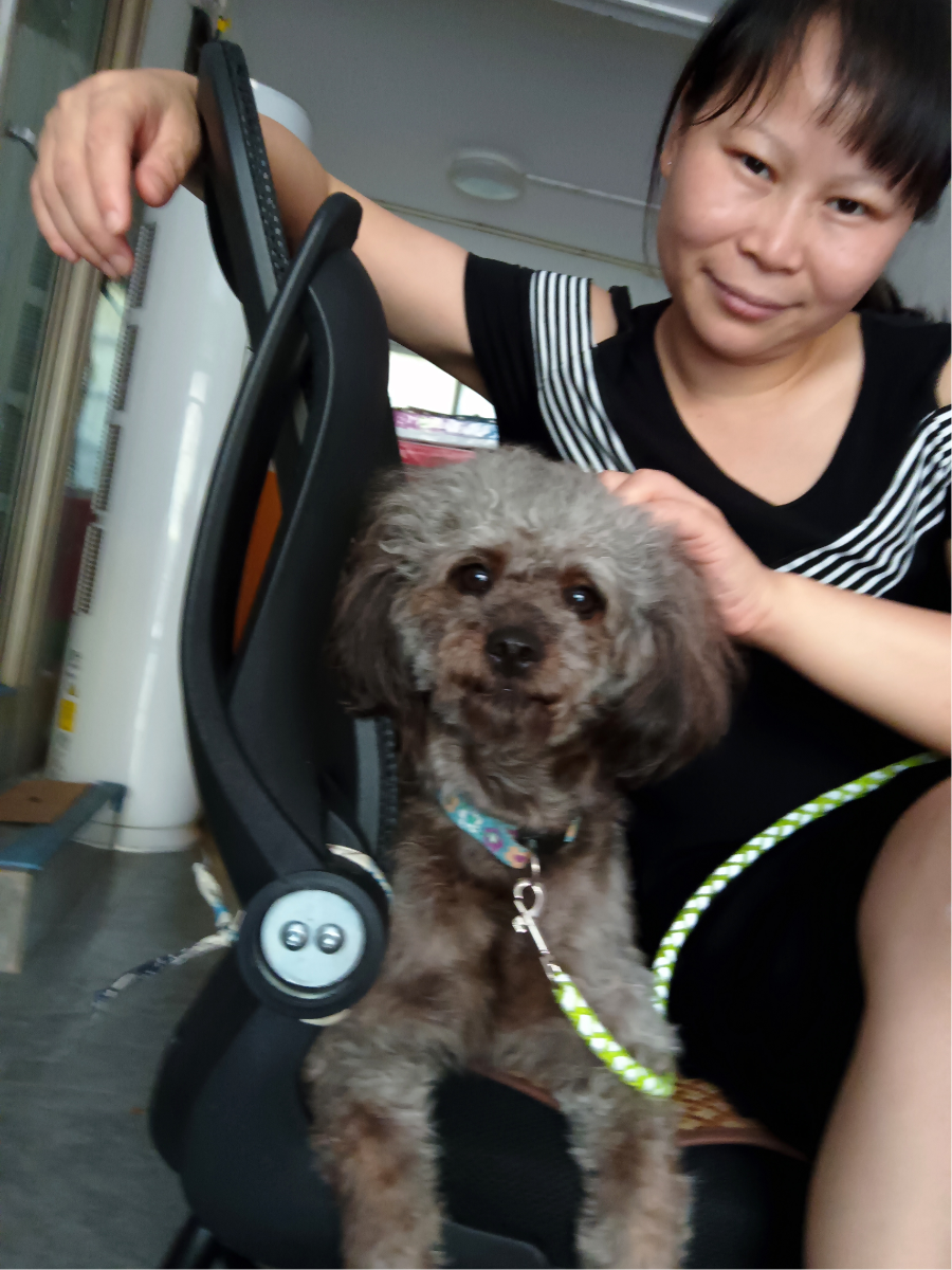 毛秋华纪念馆照片:这是我和哈哈在以前店里拍的,送给你